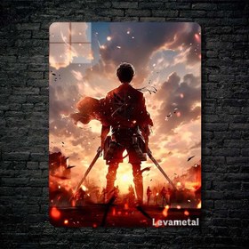 تصویر متال پوستر ارن eren از انیمه اتک آن تایتان Attack On Titan با کد A-231 