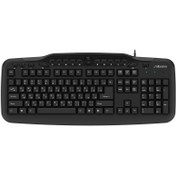 تصویر کیبورد با سیم سیبراتون مدل SKB569 Sibraton SKB569 Wired Keyboard