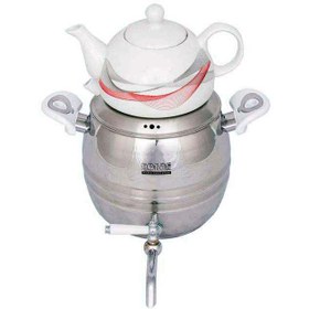 تصویر کتری و قوری 5 لیتری فورته Forte Kettle and Teapot set _5 Litter