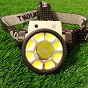 تصویر چراغ پیشانی سنسوردار مدل LY-004 با نور مهتابی 