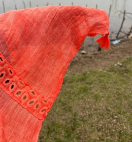 تصویر شال سنگشور خامه دوزی 