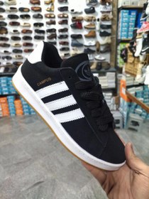 تصویر کتونی آدیداس کامپوس چرم نابوک دستدوز بسیار پرفروش Adidas campos