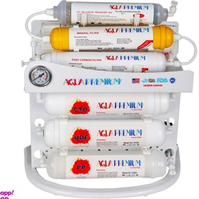 تصویر دستگاه تصفیه آب خانگی آکواپرمیوم مدل A7AB10-IN-TL3 