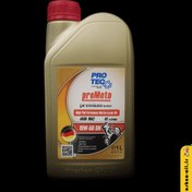 تصویر روغن موتورسیکلت 10w50 Full Synthetic SN 1L برند protec 