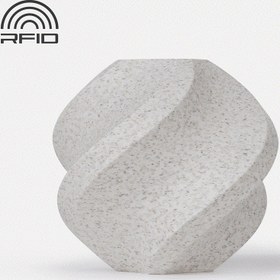 تصویر فیلامنت بامبو لب PLA Marble سفید 