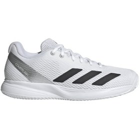 تصویر کفش تنیس مردانه adidas Courtflash Speed 2 سفید - سایز 6 برند Adidas adidas Courtflash Speed 2 White Tennis SHOES for Men - 6