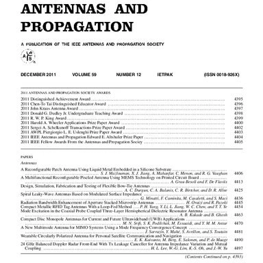 خرید و قیمت دانلود کتاب IEEE Transactions on Antennas and Propagation ...