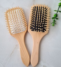 تصویر برس چوبی - مشکی 