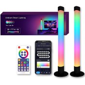 تصویر لایت بار رومیزی 360 درجه هوشمند بلوتوث /وای فای Smart RGBIC Desktop Atmosphere LED Light Bar 