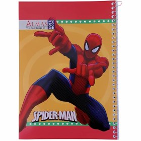 تصویر دفتر 80 برگ فنری 