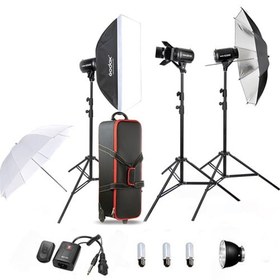 تصویر کیت فلاش نورپردازی Godox Studio Flash Light Kit SK300II 
