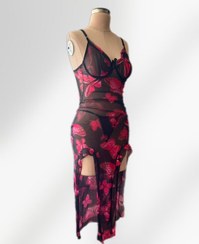 تصویر پیراهن بلند پروانه (4824) 