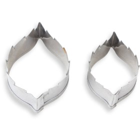 تصویر بودکور ست کاتر گلسازي 2 تايي برگ کوچک رز 230025 