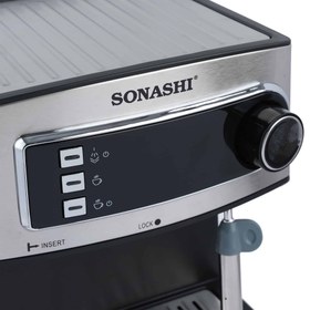 تصویر اسپرسو ساز سوناشی مدل SCM-4965 our Lifestyle SONASHI All In One Coffee Maker SCM-4965