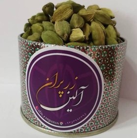 تصویر هل سبز درجه 1 اکبر بنفش (بسته 50گرمی) 