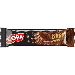 تصویر ویفر با روکش شکلات تلخ کوپا - 20 عدد 