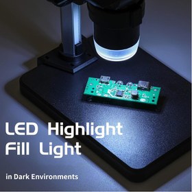 تصویر میکروسکوپ دیجیتال مدل Full HD 1000X 10MP 