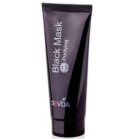 تصویر ماسک ذغال 75 میل سودا sevda black face mask