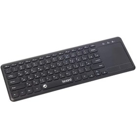 تصویر کیبورد بی‌سیم بیاند مدل BK-6802BT سوییچ ممبران Beyond BK-6802BT Membrane Switches Wireless Keyboard