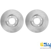 تصویر دیسک ترمز جلو پژو 206 تیپ 2 ایساکو شرکتی 