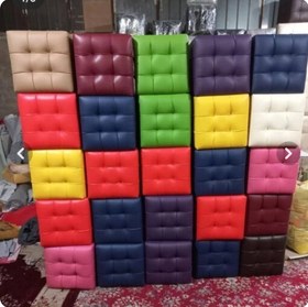 تصویر پاف تک نفره پارچه ای 