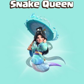 تصویر اسکین ملکه مار Snake Queen کلش اف کلنز 