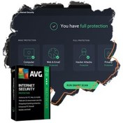 تصویر ای وی جی اینترنت سکیوریتی AVG Internet Security - 3 دستگاه | 1 سال 