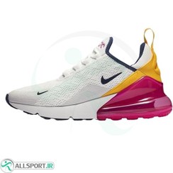 تصویر کتانی رانینگ زنانه نایک ایر مکس 270 - 3 Nike Air Max 270 White Pink