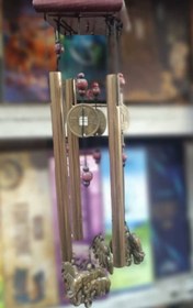 تصویر بادزنگ فلزی ۴ شاخه 