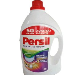 تصویر مایع و ژل لباسشویی پرسیل ترکیه3900 میل مخصوص لباس های رنگی persil 