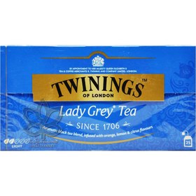 تصویر چای تی بگ تویینگز لیدی TWININGS Lady Grey Tea