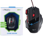 تصویر ماوس گیمینگ با سیم رویال مدل MG401 Royal MG401 Gaming Wired Mouse