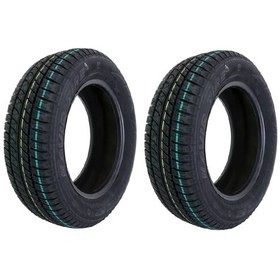 تصویر لاستیک کویر سایز 175/60r13 گل kb دو حلقه ای 