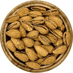 تصویر بادام منقا پوست کاغذی شور 