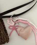 تصویر چارم بگ قلب صورتی 