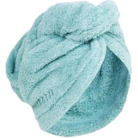 تصویر حوله سر نابایجی میکرو فیبر NABAIJI Microfiber Hair Towel - Light Green NABAIJI Microfiber Hair Towel - Light Green