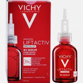 تصویر سرم ضدلک و ضدچروک نیاسینامید ویشی – Vichy Liftactiv B3 Serum 