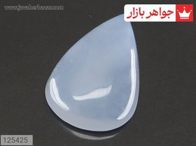 تصویر نگین عقیق دامله اشکی کد 125425 