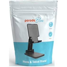 تصویر پایه نگهدارنده Porodo Blue Adjustable Phone & Tablet Stand 