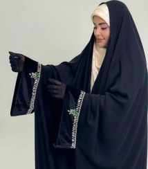 تصویر چادر یاسمین فرح ناز (جواهردوزی سلطنتی) 