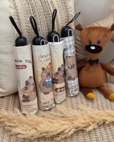 تصویر چتر تاشو خرسی 95431 