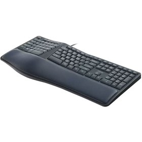 تصویر کیبورد ارگونومیک باسیم رپو مدل NK8800 Rapoo NK8800 Wired USB Ergonomic Keyboard