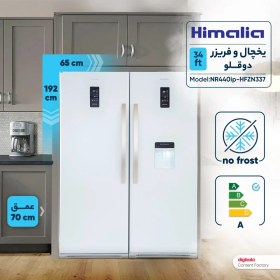 تصویر یخچال فریزر دوقلو هیمالیا مدل آیس پول NR440ip-HFZN337 سیلور 