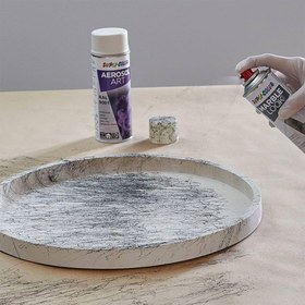 تصویر اسپری افکت ماربل و اسپری کیلر مات دوپلی کالر مدل MARBLE حجم 400 میلی لیتر مجموعه 2 عددی 