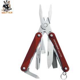 تصویر ابزار چندکاره لدرمن SQUIRT PS4 قرمز Leatherman SQUIRT PS4 Red