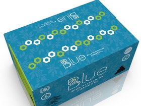 تصویر زغال فشرده پسته آبی 