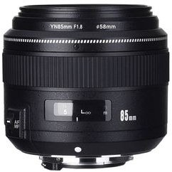 تصویر لنز دوربین یونگنو مدل Prime YN85mm F1.8N Nikon 