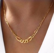 تصویر گردنبند طلا فیگارو کونیک ۴۵ سانتیمتر 