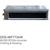 تصویر داکت اسپلیت اینورتر حاره‌ای گرین 48000 مدل GDS-48P1T3A 