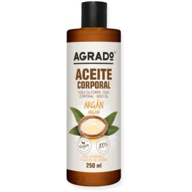 تصویر روغن بدن آگرادو مدل aceite corporal حجم 250 میلی لیتر 